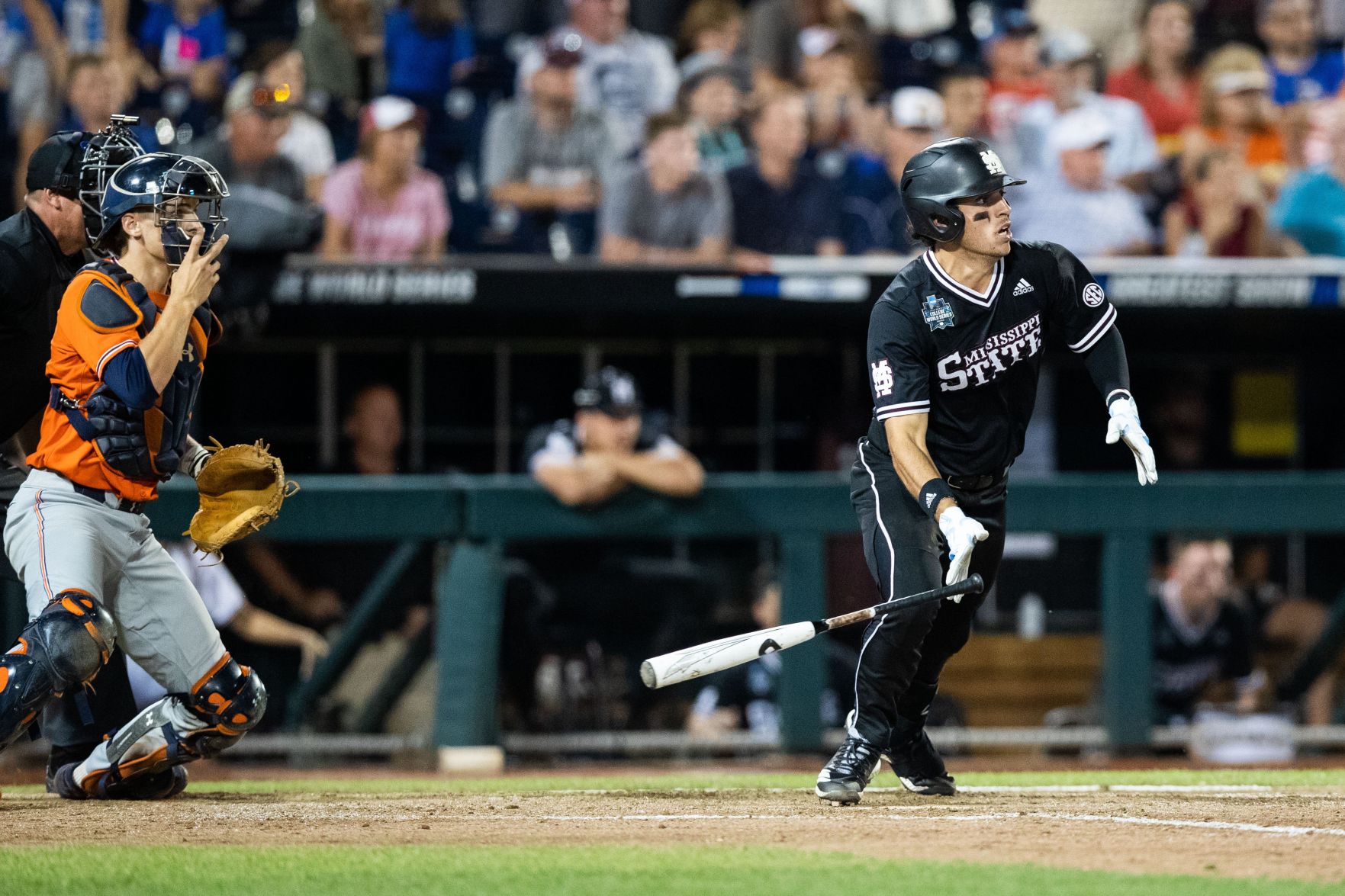 Auburn vs. Mississippi State at the College World Series